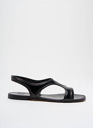 Sandales/nu pieds chiquet talon plat jusqu'à 3cm noir MARYAM NASSIR ZADEH femme