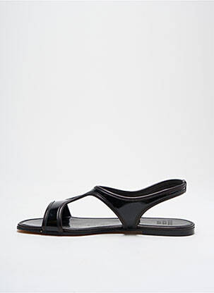 Sandales/nu pieds chiquet talon plat jusqu'à 3cm noir MARYAM NASSIR ZADEH femme