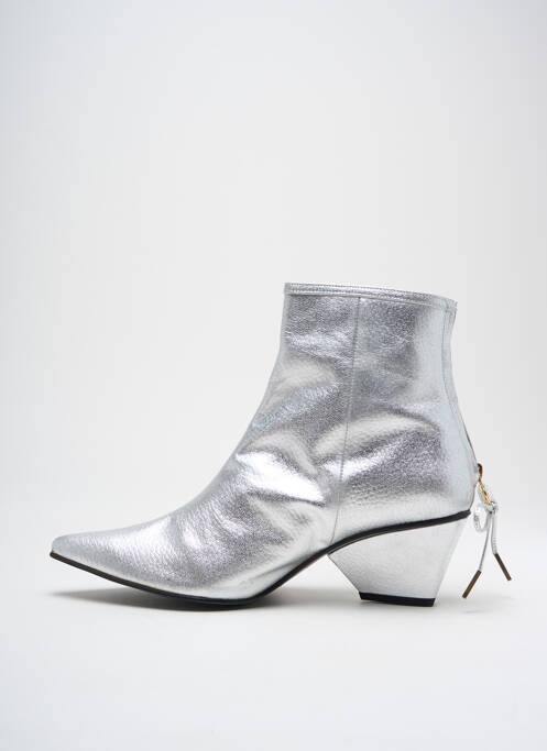 Bottines/Boots argent REIKE NEN pour femme