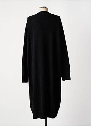 Robe pull resserrée sur le bas manches longues noir SAMSOE & SAMSOE femme