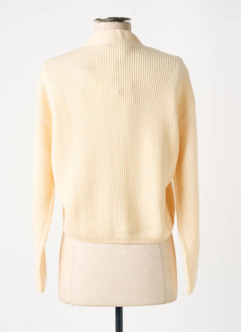 Gilet manches longues beige MAXMARA pour femme