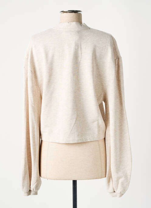 Gilet manches longues beige RAGDOLL pour femme