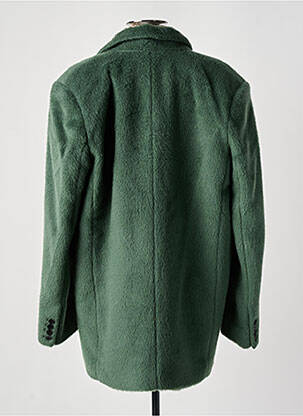 Manteau court coupe droite sans capuche vert RAIINE femme