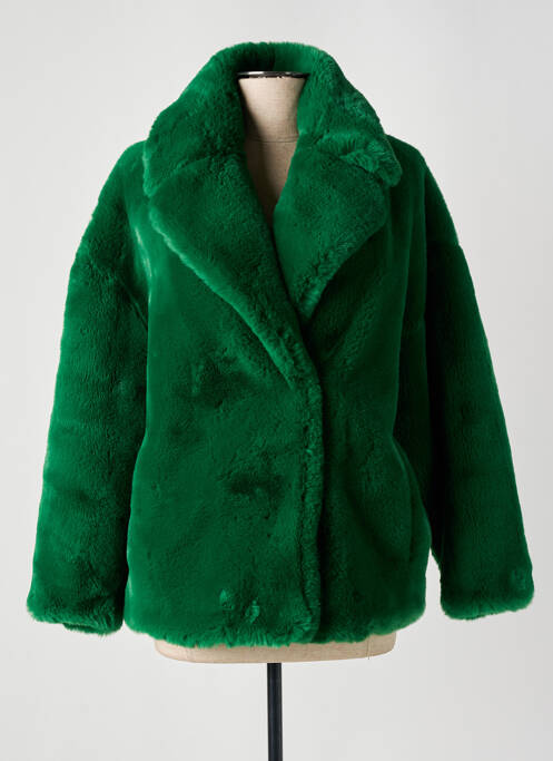Veste casual col tailleur vert JAKKE femme