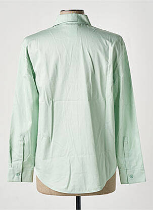 Chemisier coupe cintrée manches longues vert MAX MARA femme