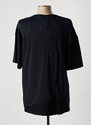 Tunique manches courtes col rond noir KOCHÉ femme