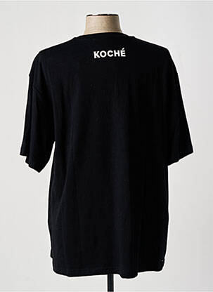 T-shirt imprimé fantaisie manches courtes noir KOCHÉ femme