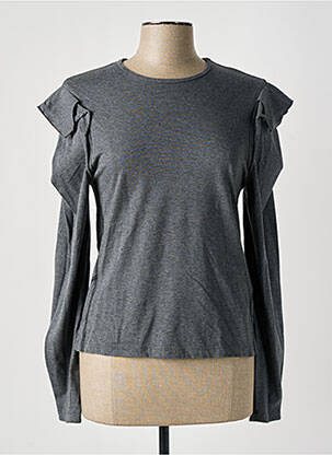 T-shirt manches longues manches longues gris KOCHÉ femme