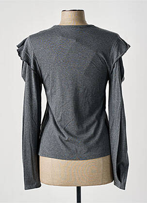 T-shirt manches longues manches longues gris KOCHÉ femme