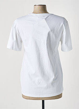 T-shirt imprimé fantaisie manches courtes blanc KOCHÉ femme