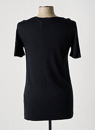 Top imprimé fantaisie manches courtes noir RAIINE femme