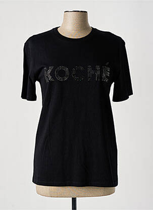 T-shirt noir KOCHÉ pour femme