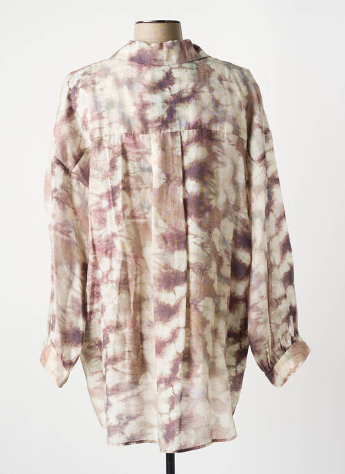 Tunique manches longues marron SAMSOE & SAMSOE pour femme