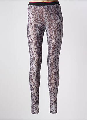 Legging taille haute taille haute gris KOCHÉ femme