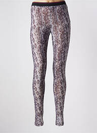 Legging taille haute taille haute gris KOCHÉ femme