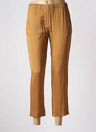 Pantalon 7/8 taille haute taille haute marron SAMSOE & SAMSOE femme