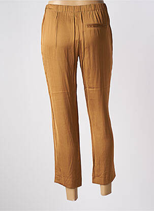Pantalon 7/8 taille haute taille haute marron SAMSOE & SAMSOE femme