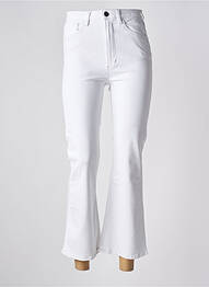 Jean coupe flare taille haute taille haute blanc 3X1 N.Y.C femme