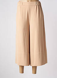 Pantacourt taille haute taille haute beige SAMSOE & SAMSOE femme