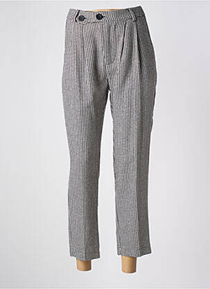 Pantalon 7/8 taille haute taille haute gris BRAND UNIQUE femme