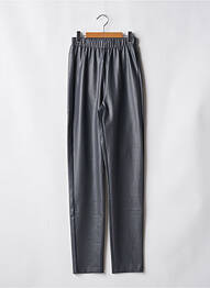 Legging taille haute taille haute gris MAX MARA femme
