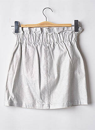 Jupe courte poches argent 8PM femme