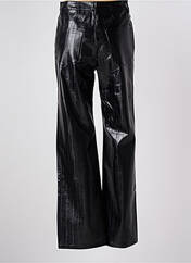 Pantalon flare noir ROTATE pour femme seconde vue