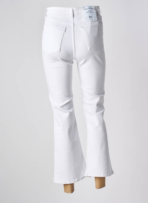 Jean coupe flare blanc 3X1 N.Y.C pour femme