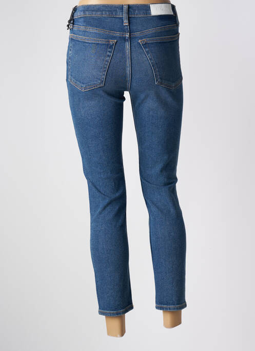 Jeans coupe slim bleu RE / DONE pour femme