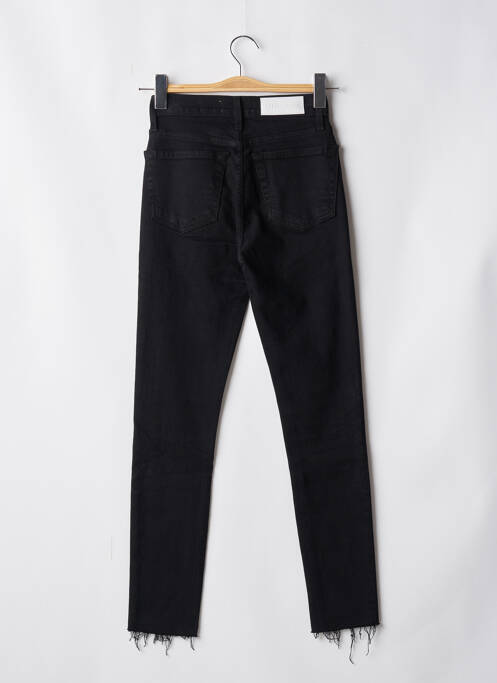 Jeans coupe slim noir RE / DONE pour femme