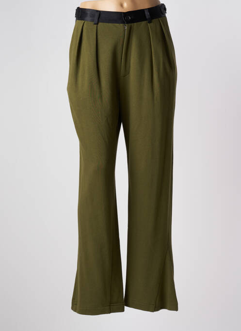 Pantalon droit vert KOCHÉ pour femme