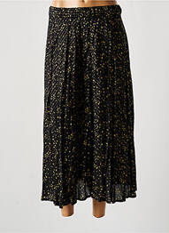 Jupe mi-longue coupe évasée noir SHIRTAPORTER femme