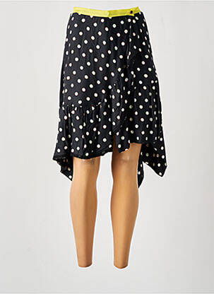 Jupe courte coupe évasée noir KOCHÉ femme