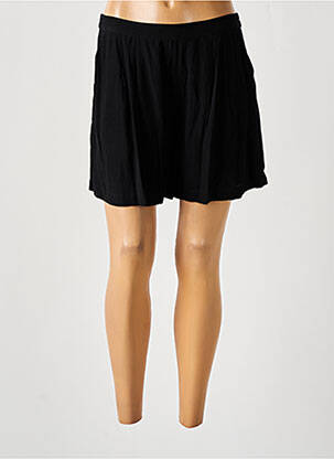 Short coupe droite noir SAMSOE & SAMSOE femme
