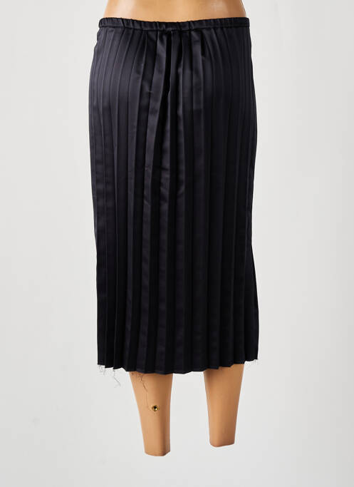 Jupe mi-longue noir RAGDOLL pour femme