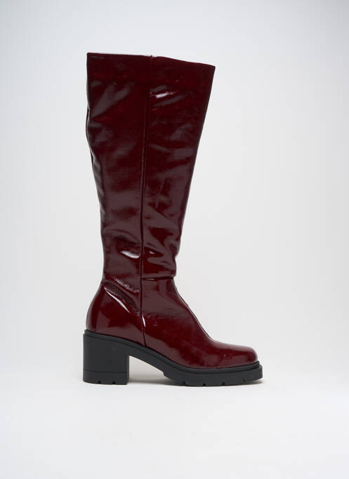 Bottes rouge ELUE PAR NOUS pour femme