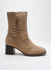 Bottines/Boots beige REMONTE pour femme seconde vue