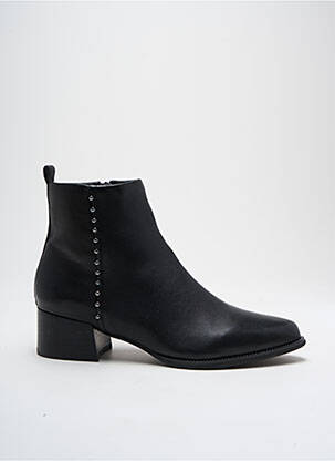 Bottines/Boots noir FUGITIVE BY FRANCESCO ROSSI pour femme