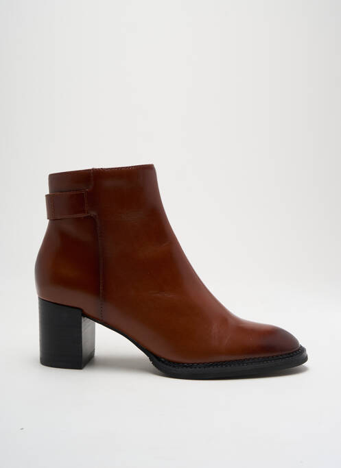 Bottines/Boots marron FUGITIVE BY FRANCESCO ROSSI pour femme