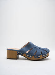 Mules/Sabots bleu WONDERS pour femme seconde vue