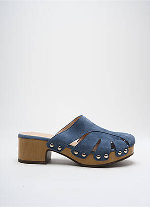 Mules/Sabots bleu WONDERS pour femme