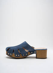 Mules/Sabots bleu WONDERS pour femme seconde vue