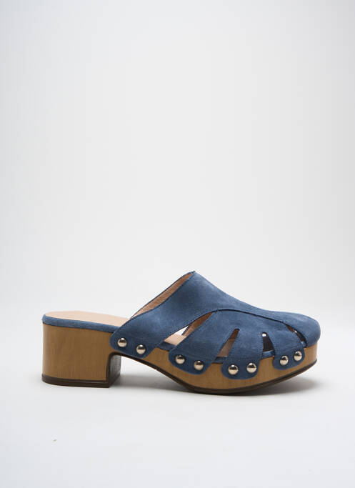 Mules/Sabots bleu WONDERS pour femme