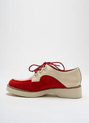 Derbies rouge FUGITIVE BY FRANCESCO ROSSI pour femme seconde vue