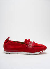 Mocassins rouge FUGITIVE BY FRANCESCO ROSSI pour femme seconde vue