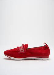 Mocassins rouge FUGITIVE BY FRANCESCO ROSSI pour femme seconde vue