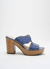 Mules/Sabots bleu WONDERS pour femme seconde vue