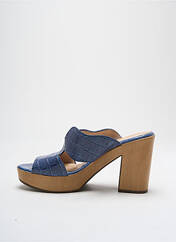 Mules/Sabots bleu WONDERS pour femme seconde vue