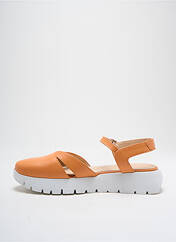 Sandales/Nu pieds orange WONDERS pour femme seconde vue