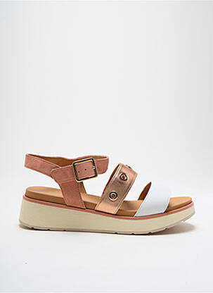 Sandales/Nu pieds rose FUGITIVE BY FRANCESCO ROSSI pour femme